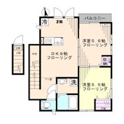 クアルティエーレ四ツ谷の間取り画像