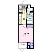メゾンドフルールの間取り画像