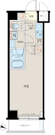 ルーブル中板橋六番館の間取り画像
