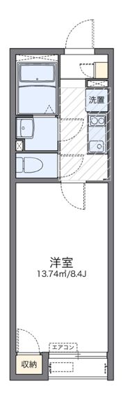 レオネクストショールマーシュIIの間取り画像