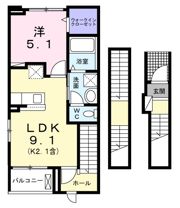 ブリュームIIの間取り画像