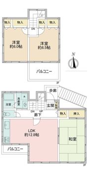 吉祥ガーデン成田東の間取り画像