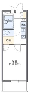 レオパレス光沙の間取り画像