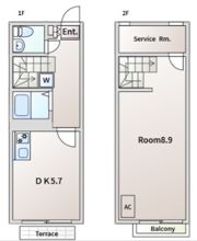 T＆M船堀の間取り画像