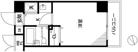 ガラ・シティ白金台の間取り画像