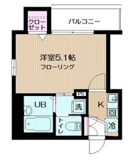 フェリーチェ早稲田の間取り画像