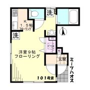 ミーツハオスの間取り画像