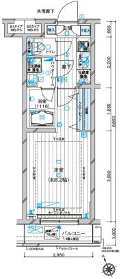 メインステージ都立家政の間取り画像