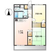パレスサントピアIIの間取り画像