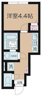 NSGATE元住吉の間取り画像