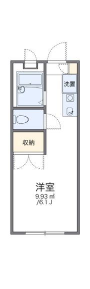 レオパレス97の間取り画像