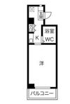 スカイコート川崎の間取り画像