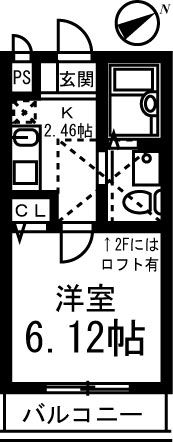 フォセットの間取り画像