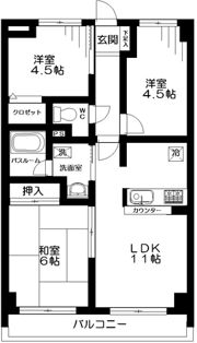 ファーストシティ大宮の間取り画像