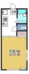 ベルメゾンの間取り画像