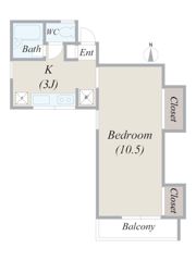 Courtyard Houseの間取り画像