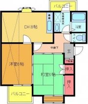 メゾンGPの間取り画像