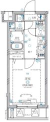 ディアレイシャス等々力の間取り画像