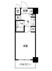 菱和パレス南大井の間取り画像