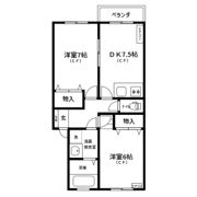 アトラン高山の間取り画像