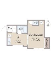 Courtyard Houseの間取り画像