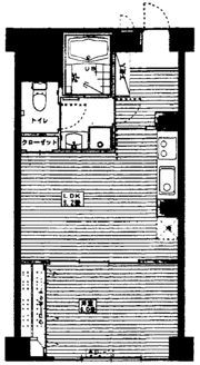 須賀マンションの間取り画像