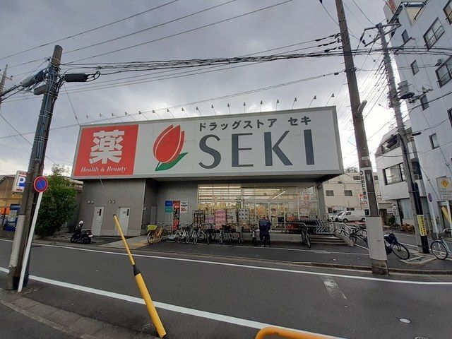 近くのドラッグストアセキまで750m(徒歩10分)