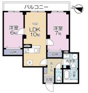 A.FLAT IIの間取り画像