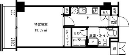 クライテリア東戸塚の間取り画像