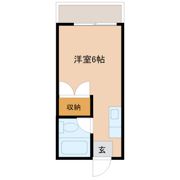 田所コーポの間取り画像