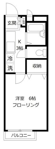 グリーンハイツIVの間取り画像