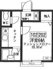 ソレジオの間取り画像