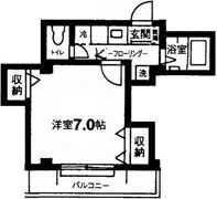 マイユ クール江原の間取り画像
