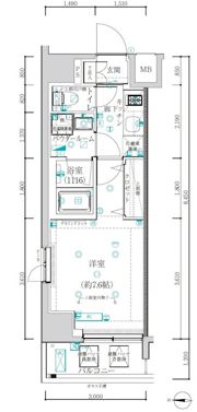 アルテシモレフィナの間取り画像