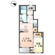 アジュールの間取り画像