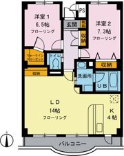 メロディーアの間取り画像