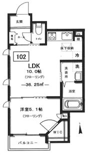 プルミエール自由が丘の間取り画像
