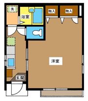 Egg上野毛の間取り画像