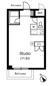 菱和パレス大森山王の間取り画像