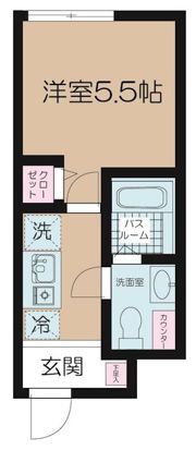NSGATE元住吉の間取り画像
