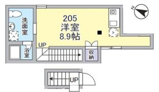 coco garden 金町の間取り画像
