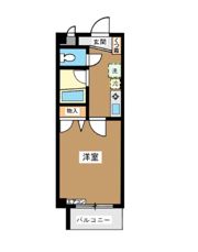 カーサ松原の間取り画像