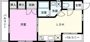 ベル・メゾンの間取り画像