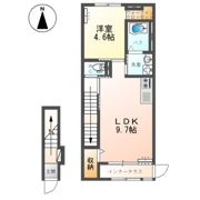 仮）本庄市T様アパート新築工事の間取り画像