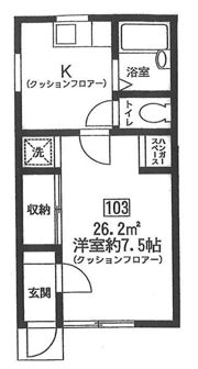 LA，SALAの間取り画像