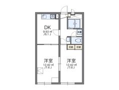 レオパレスエタップの間取り画像