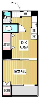 エムケーエスハイツの間取り画像