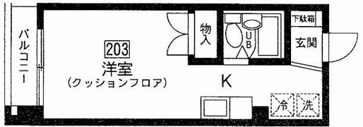 メリービオスの間取り画像