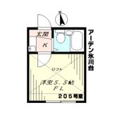 アーデン氷川台の間取り画像