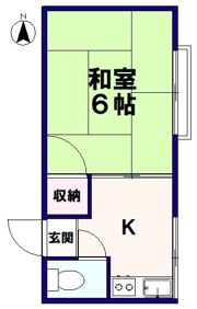 大村荘の間取り画像
